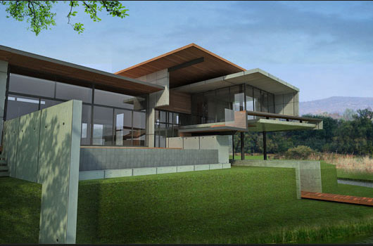 ผลงานออกแบบ บ้านคุณอนุสร | รับสร้างบ้านอุดรธานี รับสร้างบ้านขอนแก่น