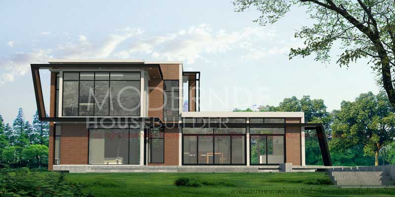 ผลงานออกแบบ บ้านคุณดิษฐเดช | รับสร้างบ้านอุดรธานี รับสร้างบ้านขอนแก่น