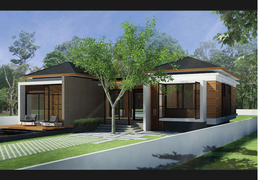 ผลงานออกแบบ บ้านคุณณัฐวัฒ | รับสร้างบ้านอุดรธานี รับสร้างบ้านขอนแก่น