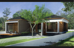 ออกแบบ บ้านคุณณัฐวัฒ | รับสร้างบ้านอุดรธานี รับสร้างบ้านขอนแก่น
