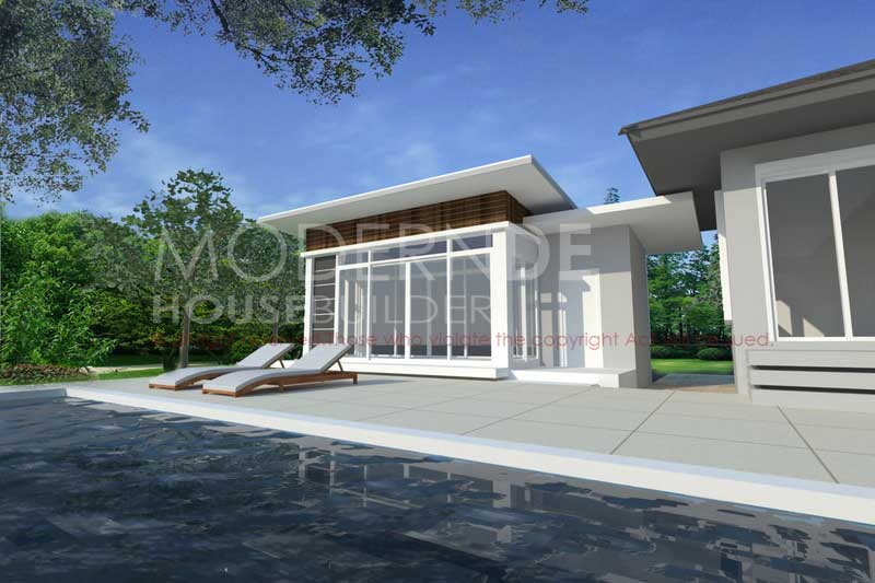 ผลงานออกแบบ บ้านคุณธิติมา | รับสร้างบ้านอุดรธานี รับสร้างบ้านขอนแก่น