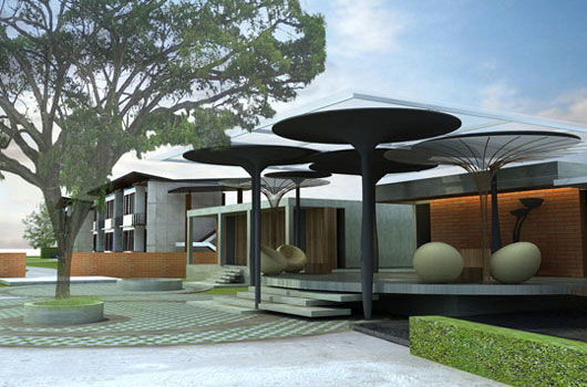ผลงานออกแบบ Lotus รีสอร์ท | รับสร้างบ้านอุดรธานี รับสร้างบ้านขอนแก่น
