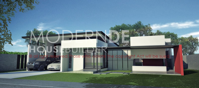 แบบบ้านมาตรฐาน MD_06140 | รับสร้างบ้านอุดรธานี รับสร้างบ้านขอนแก่น