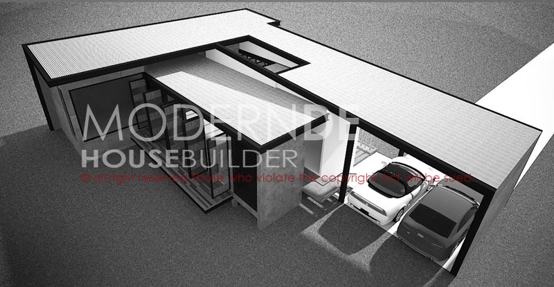 แบบบ้านมาตรฐาน MD_08190 | รับสร้างบ้านอุดรธานี รับสร้างบ้านขอนแก่น