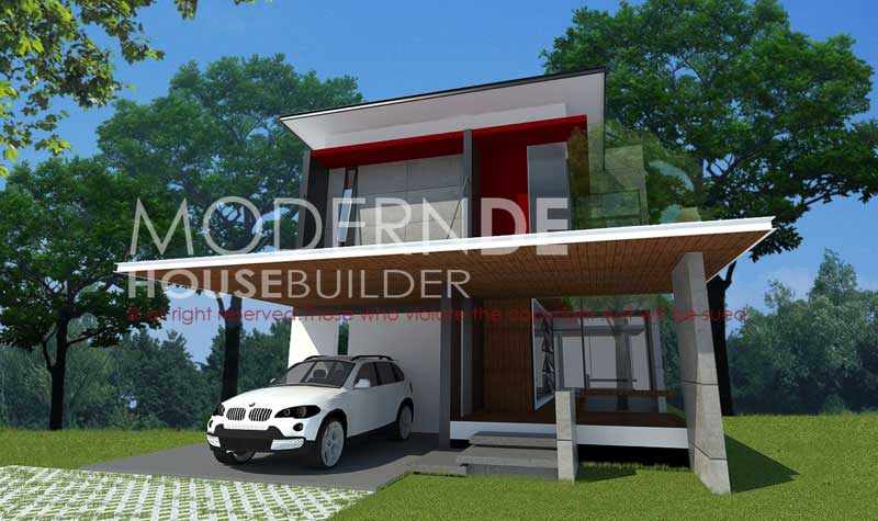แบบบ้านมาตรฐาน MD_18200 | รับสร้างบ้านอุดรธานี รับสร้างบ้านขอนแก่น