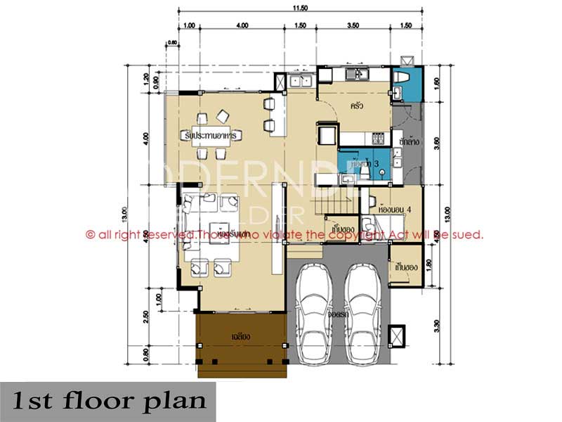 แบบบ้านมาตรฐาน MD_37262 | รับสร้างบ้านอุดรธานี รับสร้างบ้านขอนแก่น