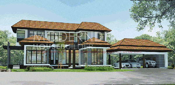 แบบบ้านมาตรฐาน MD_52390 | รับสร้างบ้านอุดรธานี รับสร้างบ้านขอนแก่น