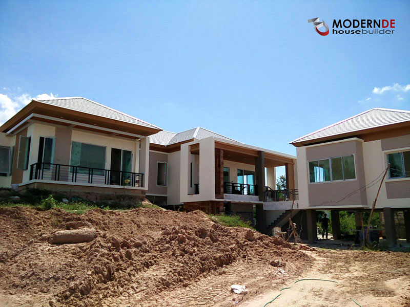 บ้านคุณเอกวุฒิ MDKK027 | รับสร้างบ้านอุดรธานี รับสร้างบ้านขอนแก่น