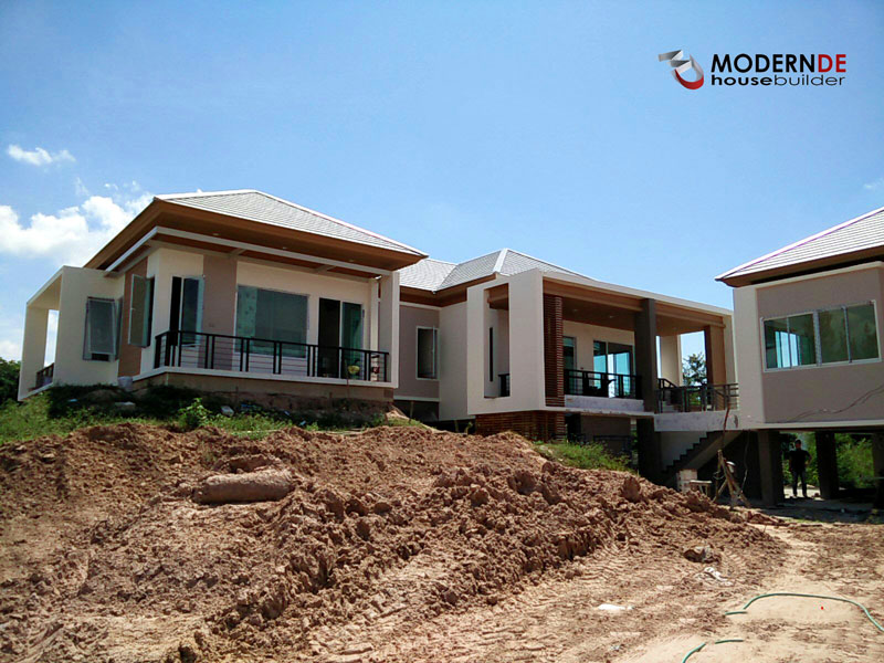บ้านคุณเอกวุฒิ MDKK027 | รับสร้างบ้านอุดรธานี รับสร้างบ้านขอนแก่น